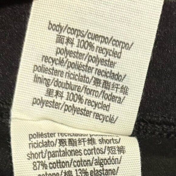 PINK Victoria's Secret Pleated Tennis Skort Large Black Athleisure Skirt Shorts - Picture 14 of 14